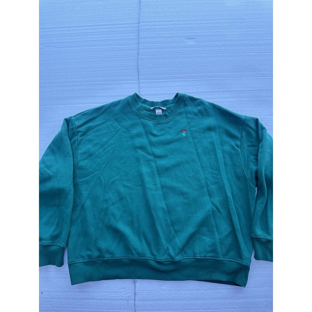 VICTORIA'S SECRET Cotton Fleece Oversized Crewneck XL